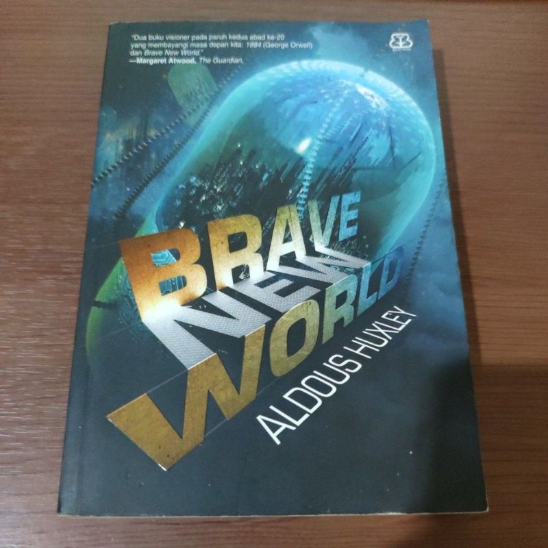 BEKAS ORIGINAL - Buku Novel Brave New World - Aldous Huxley