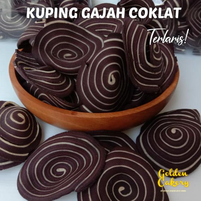 

NEW PRODUK KUE KUPING GAJAH/KERIPIK KUPING GAJAH RASA COKLAT TERLARIS ISI 1KG !!!!!