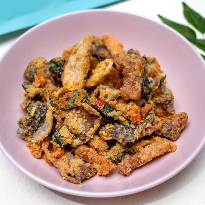 

BIG SALE SALTED EGG SALMON SKIN - SNACK KERIPIK CEMILAN !!!!!