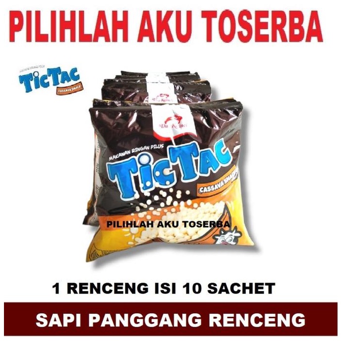 

BIG SALE TIC TAC SAPI PANGGANG RENCENG - ( HARGA 1 BAL ) !!!!!