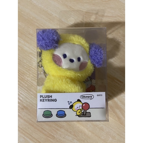 BT21 MINI PLUSH DOLL KEYRING CHIMMY