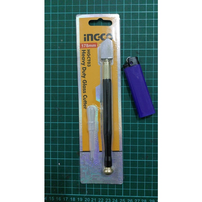 

Glass Cutter Knife Ingco Hgct03 Pisau Potong Pemotong Kaca