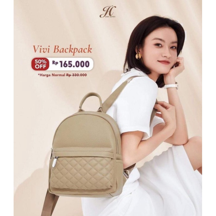 VIVI BACKPACK JIMS HONEY TAS RANSEL WANITA TAS RANSEL TERBARU TAS JH