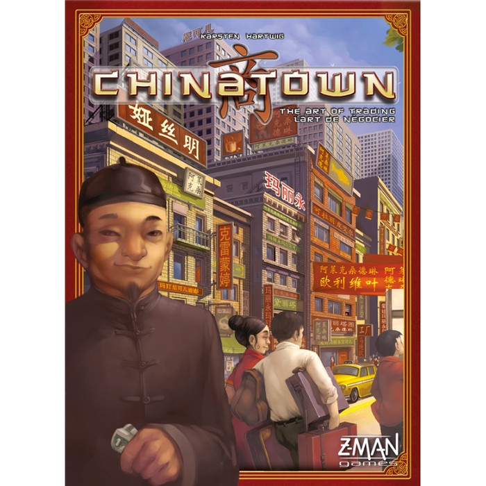 Chinatown ( Original ) Board Game Board Games Boardgame