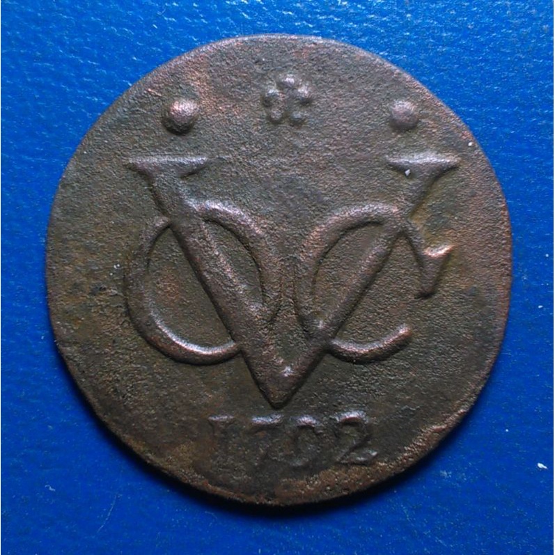 Koin VOC 1 Duit West Friesland 1792