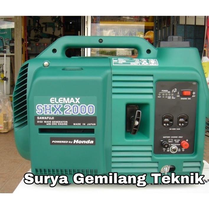 Genset / Generator Set Portable Elemax Shx 2000 (1900 Watt) Honda