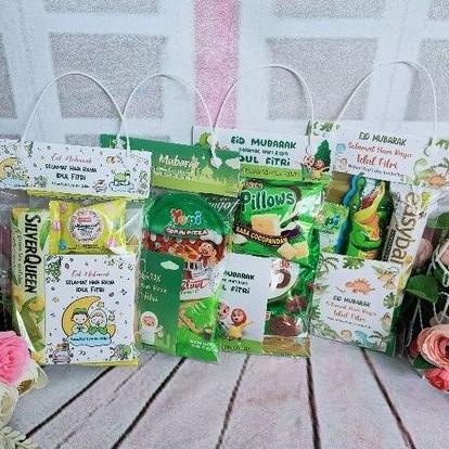 

Ready!!!(COD) 10 Plastik Label Idul Fitri 12x20
