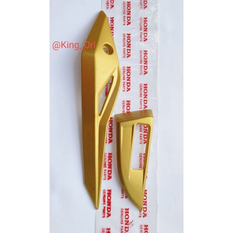 Garnish Knalpot Filter Honda Beat Deluxe Beat Street 2020-2024 Ori