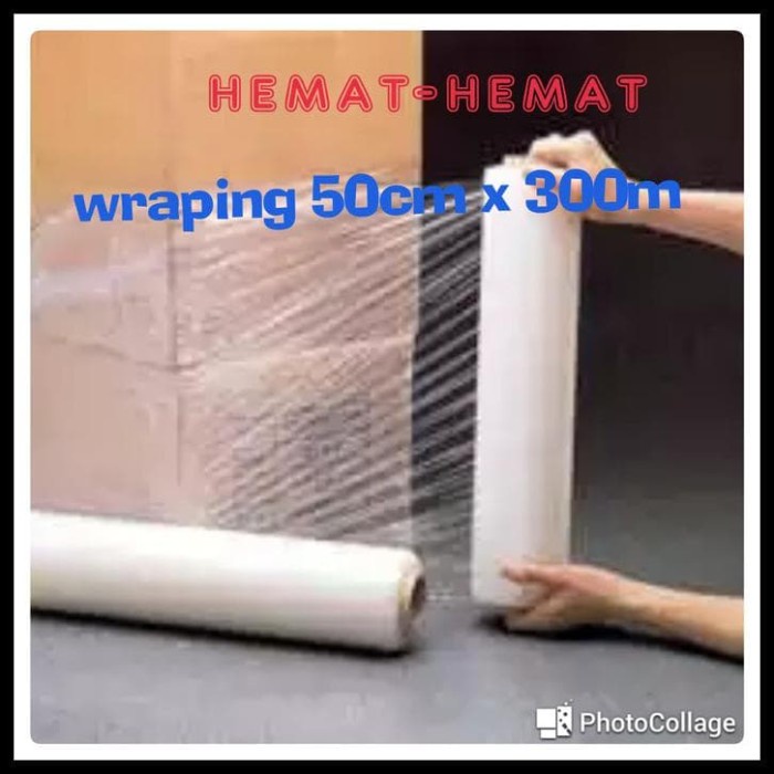 

Plastik Wraping (50 X 300M) - Bening Per Roll Best Product