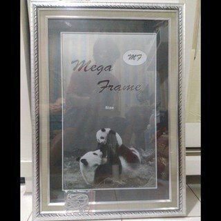 Bingkai Foto 21X30 Linen # A4 include packing bubble frame photo studio pigura poto figura gambar pi