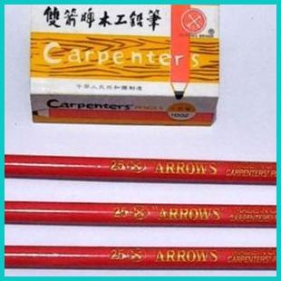

Pensil Tukang Carpenters ARROW Pencil Bangunan Besar Bahan Kayu no 25
