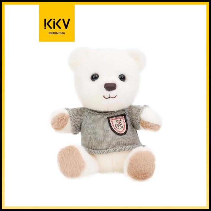 Kkv - Mainan Boneka Beruang Teddy Bear Sweater Lucu Bahan Halus Lembut