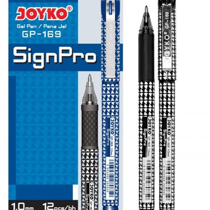 

[Pa] Pul Ballpoint Gel 1.0 - Joyko Signpro Gp-169 !
