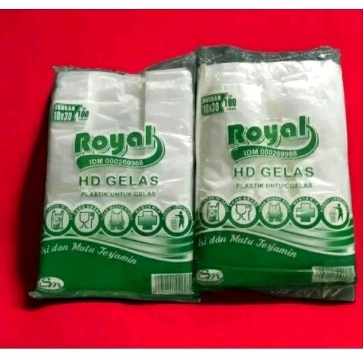 Kantong Plastik BENING ROYAL Gelas Cup Boba