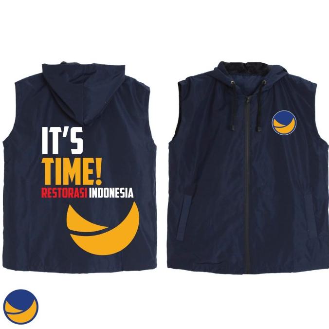 TERLARIS jaket Rompi Nasdem Indonesia - Rompi Nasdem