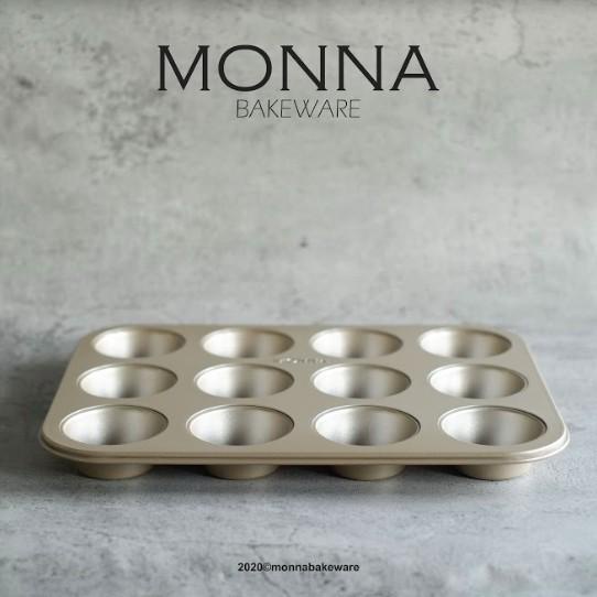 Signora Monna Bakeware - Loyang Muffin Pan 12 Cups