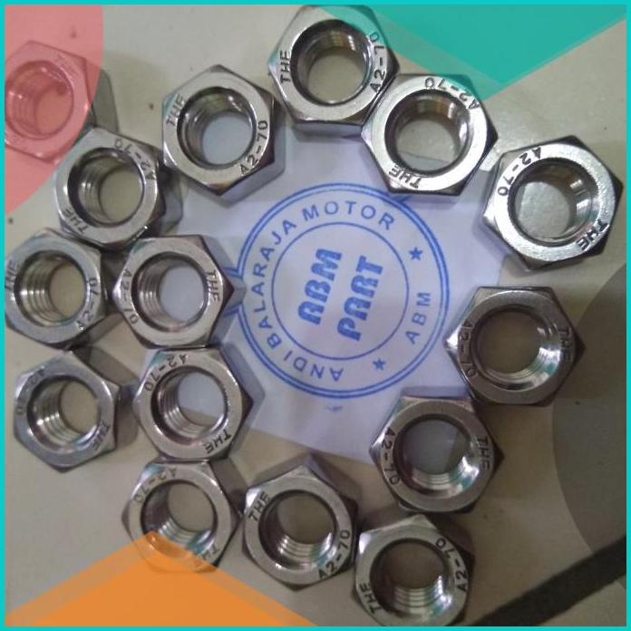 Mur Stainles M18 Atau Baut 27 16novz3 suku cadang