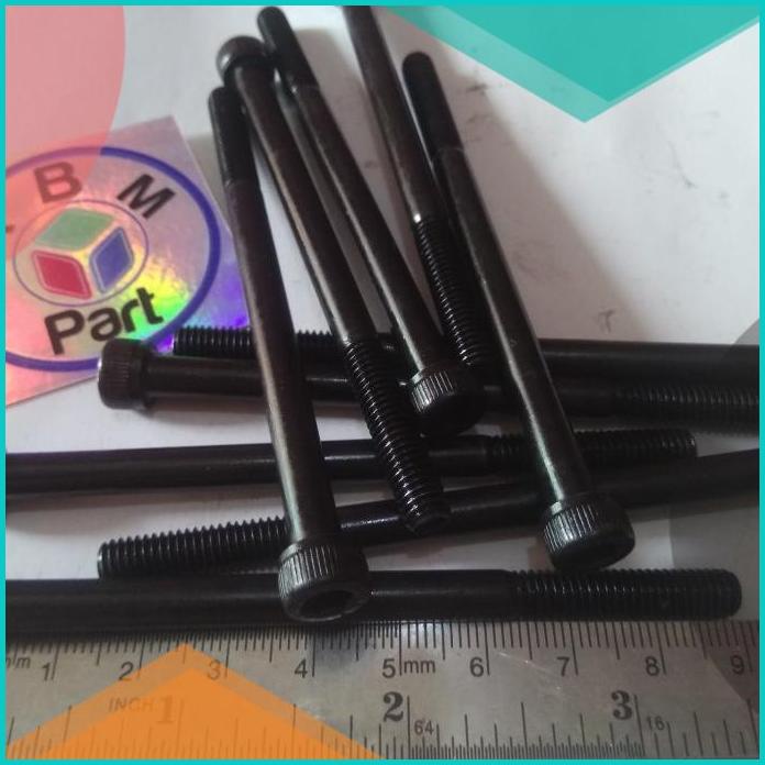 Baut L Baja Hitam m12 x 90mm atau Baut 17 Panjang 9cm Bahan Baja Hitam