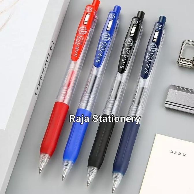 

PEN SARASA HITAM BIRU MERAH BLACK BLUE 0.5 0.7 ZEBRA PULPEN [12PCS]