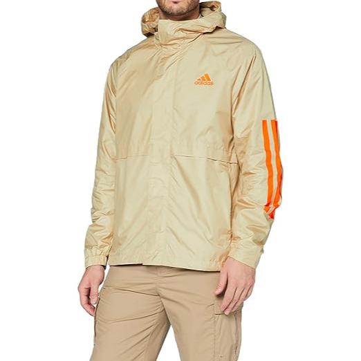 Adidas BSC 3-Stripes Windbreaker Jacket Original Jaket Windproof Pria