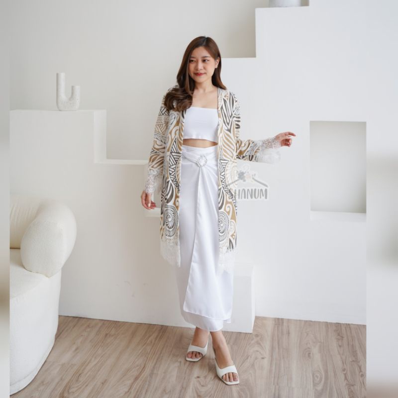 [AMAZED PEOPLE] SHANUM BATIK OUTER/OUTER BATIK/BATIK MODERN LACE/BATIK LACE MEWAH/BATIK