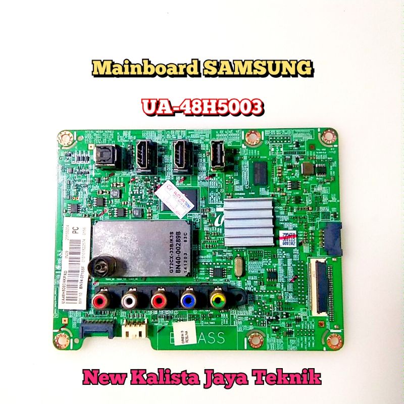MAINBOARD SAMSUNG UA-48H5003 ORIGINAL BN41-02216 MB 48H5003 MB SAMSUNG 48H5003 MOTHERBOARD UA 48H500