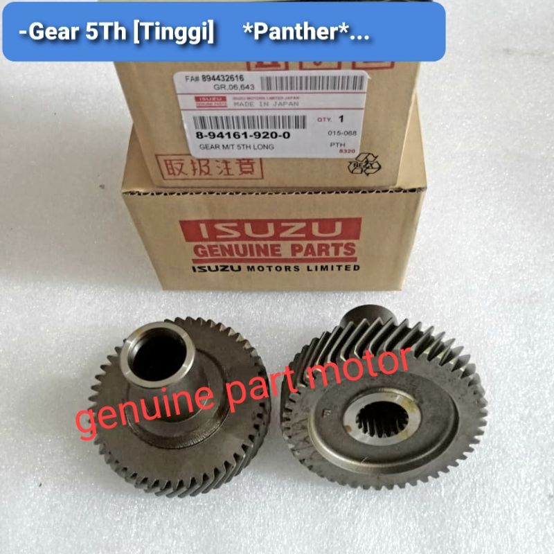 GIGI 5/GEAR 5 TINGGI ISUZU PANTHER 2.3/2.5  5TH (8-94161-920)
