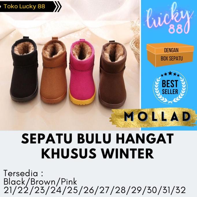Boots Thermal Winter Anak Musim Dingin