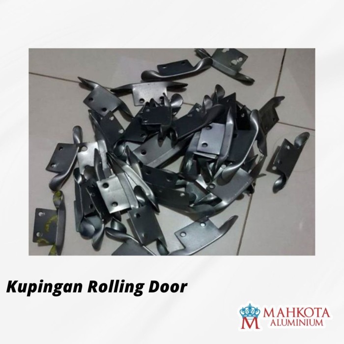 *****] Kupingan Rolling Door Aluminium Besi Galvanis