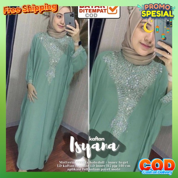 Kaftam Remaja Termurah 2024 Jubah Syari Prempuan Kkeinian Terbaru Kondangan Kaftan Terbaru2024 Gamis