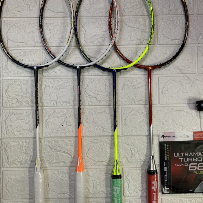 Terlaris Raket Badminton Felet Arcana 80 L / Felet Arcana 80L Komplit Original Gratis Ongkir