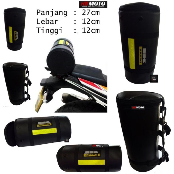 TABUNG BAGASI / Tas Jas Hujan Motor JK SPEED KECIL / Box Jas Hujan