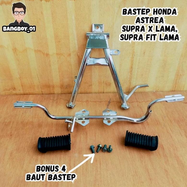 Flash Sale Besi Bastep Barstep Step Pijakan Kaki Depan Motor Honda Astrea Supra X Fit 100Cc Lama Old