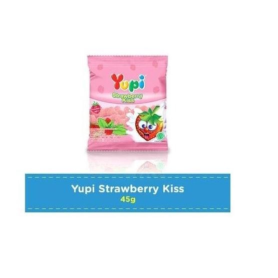

Yupi Permen Strawberry Kiss 45 Gram