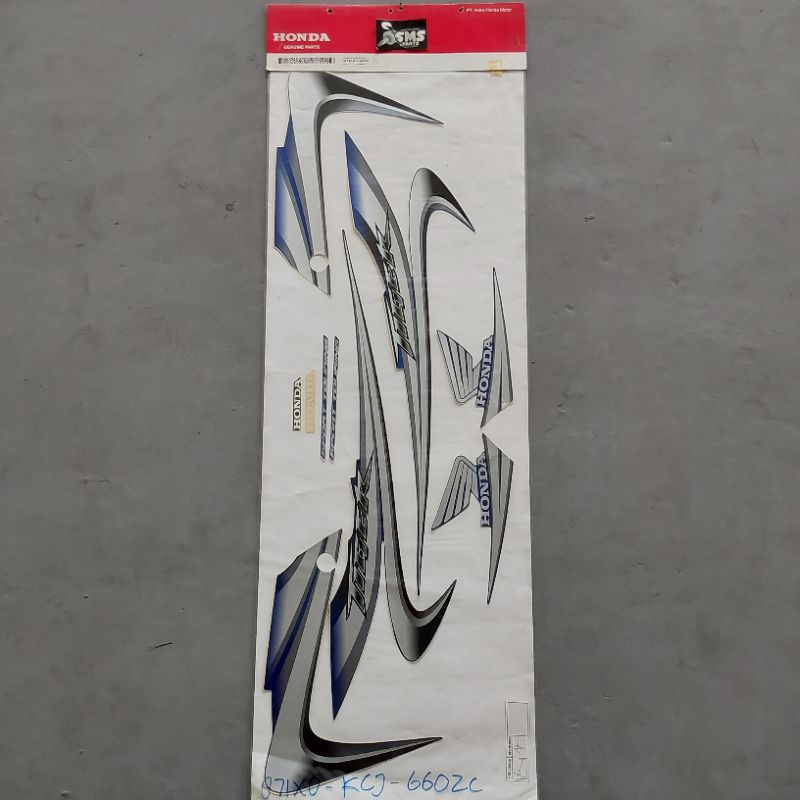 List Stiker Stripe Striping Tiger Revo Original 871X0 KCJ 660ZC