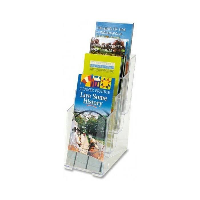 

Display 4 susun multipocket kecil DEFLECTO