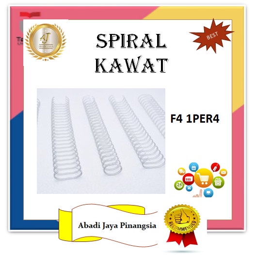 

SPIRAL KAWAT F4 1/4
