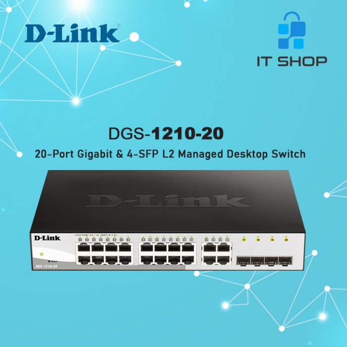 D-Link Switch Hub DGS-1210-20