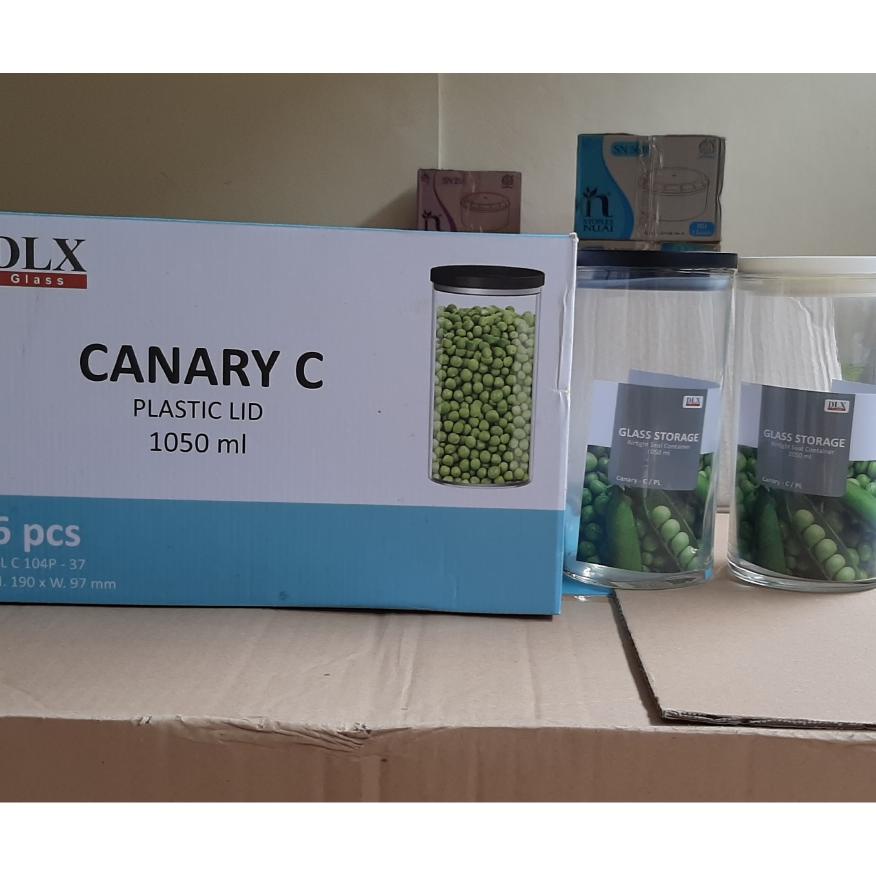 Toples Kaca Canary C Dlx (6 Pcs) / Toples Beling