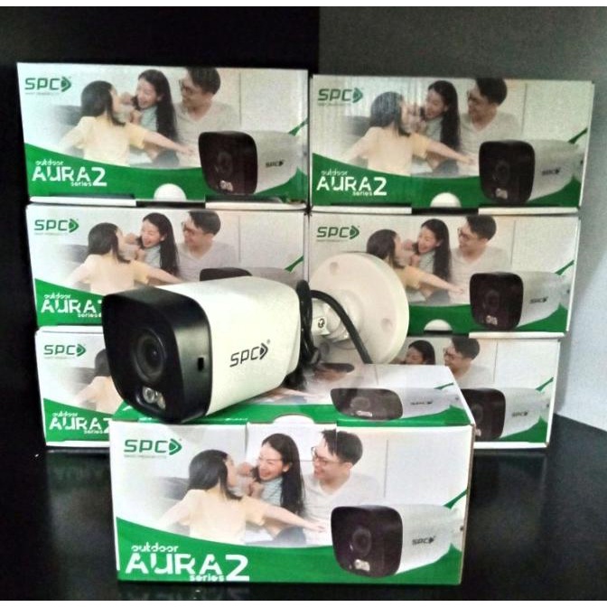 Camera CCTV SPC Aura Outdoor 2mp, Malam bisa berwarna (Full colour)