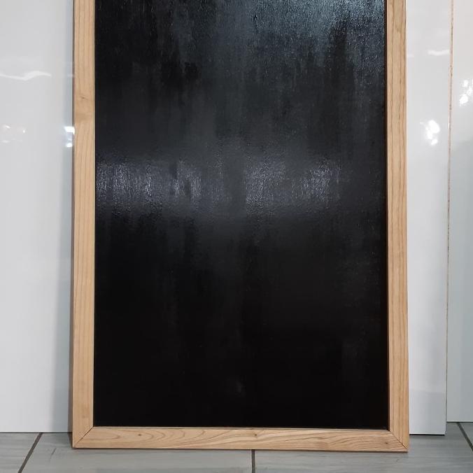 

papan tulis hitam/ white board ukuran 60x90cm E85S