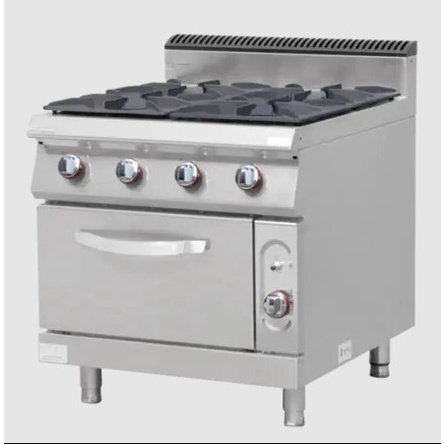 KOMPOR GAS DENGAN OVEN TIPE RQB-700-4S CROWN HORECA