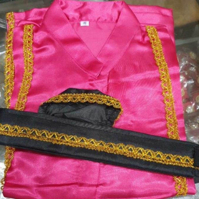 Baju Adat Aceh Anak TK SD SMP / Baju Saman Aceh