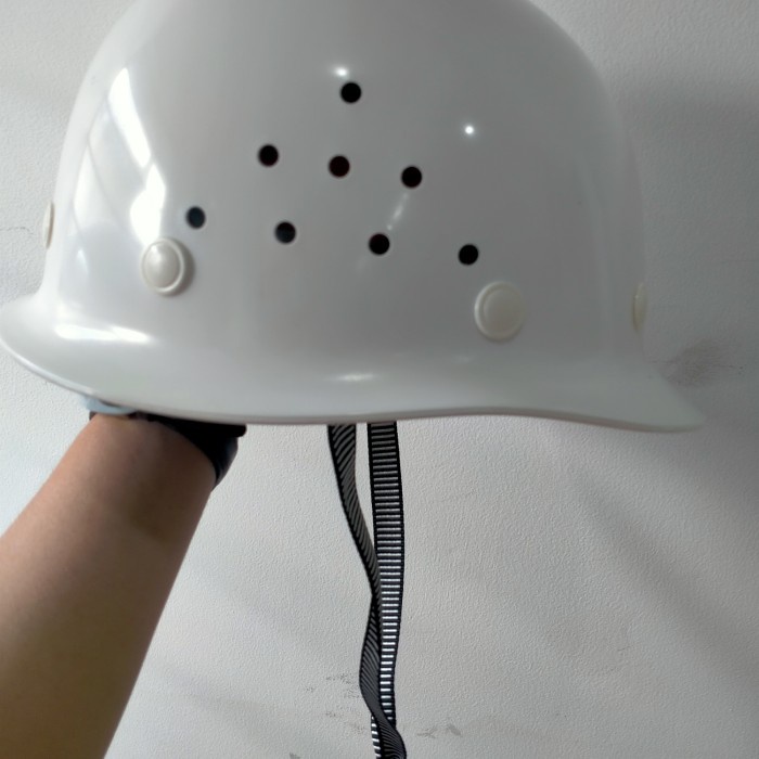 Helm Proyek Helm Safety Proyek Warna Putih Helm Fastrack