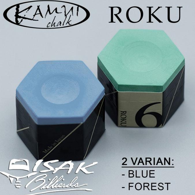 

Kamui Chalk - ROKU Japan Chalks Kapur Biliar Billiard Bilyard Ori Asli