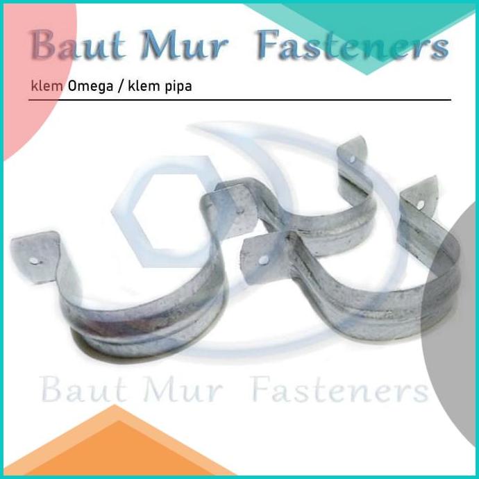 klem omega 6 inchi" - klem pipa 6 inchi". 16novz3 onderdil
