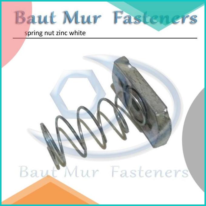 SPRING NUT M6 GALVANIS 16novz3 tools