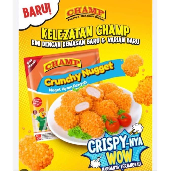 

Champ crunchy nugget 225 gran