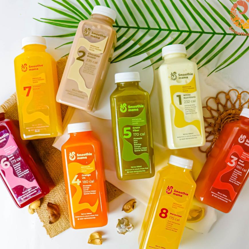 

Paket Detox Cold Pressed Komplit 8 Bottles One Day X Smoothiemama ! Aneka Jus Aneka Jus Detox Jus Segar