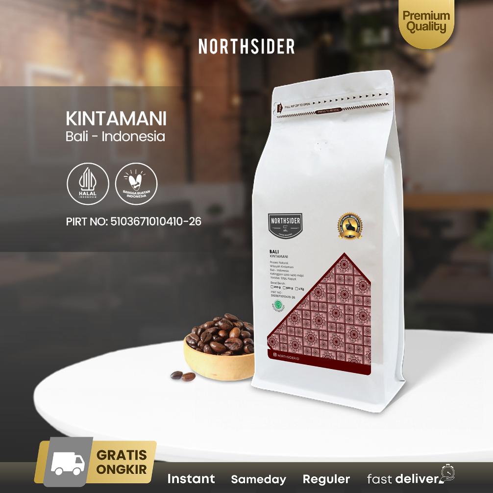 

BIJI KOPI ARABIKA BALI KINTAMANI NATURAL - 1KG NORTHSIER COFFEE